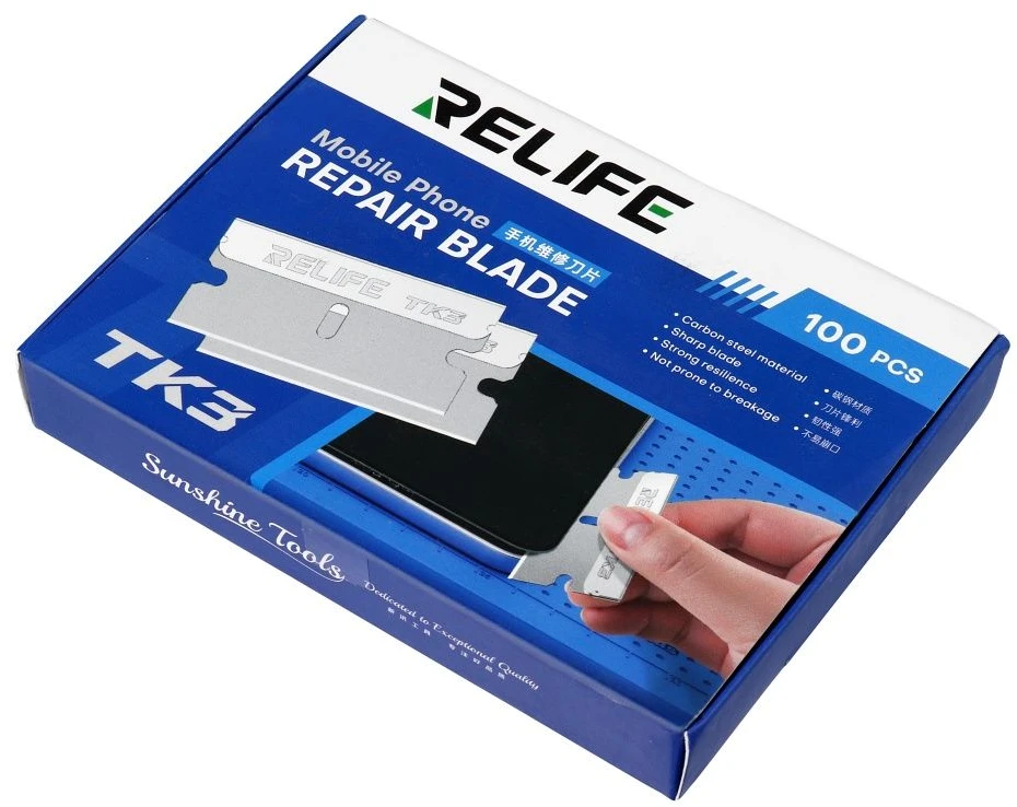 RELIFE Precision Blades (TK3) (100 Pieces)