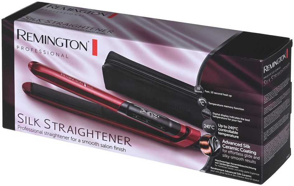 Tiesinimo žnyplės for hair REMINGTON S9600 (46W, red color)