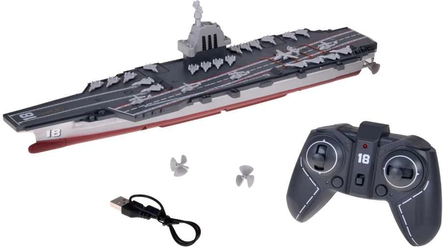 Jokomisiada Remote Controlled Aircraft Carrier Warship Scale 1:1000 RC0732