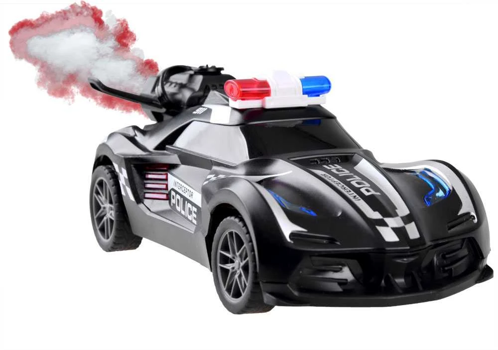Jokomisiada Nuotolinio valdymo automobilių policijos dūmų šviesa