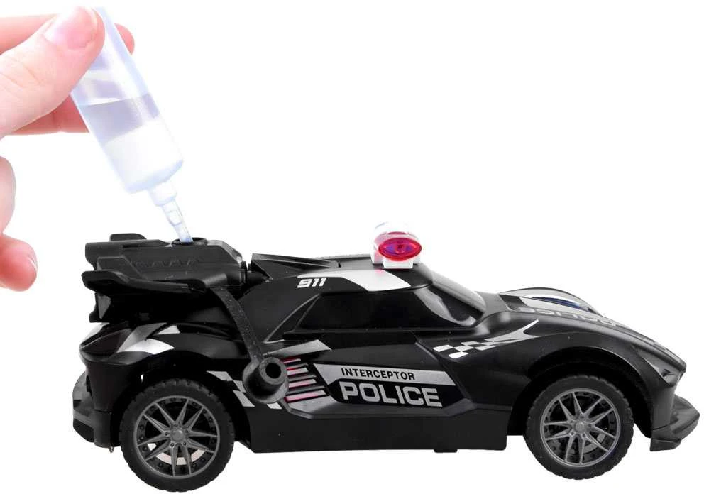 Jokomisiada Nuotolinio valdymo automobilių policijos dūmų šviesa