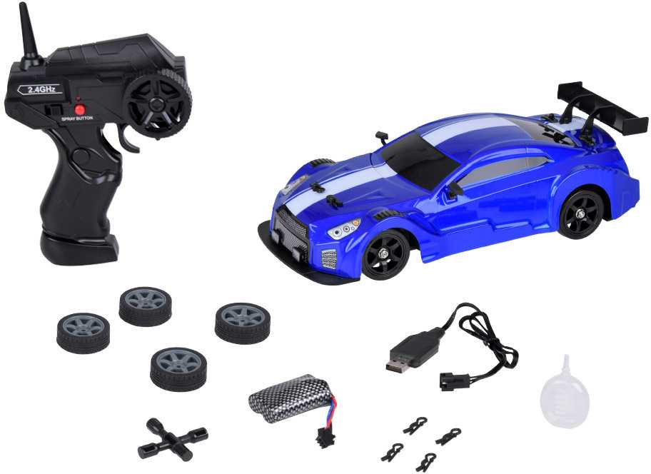 Jokomisiada Nuotolinio valdymo automobilis RC Drift 4x4 su dūmų efektu LED apšvietimas RC0696