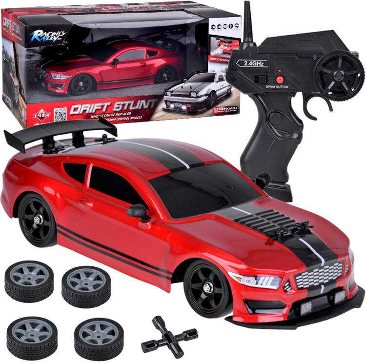 Jokomisiada Nuotolinio valdymo automobilis RC Drift 4x4 su dūmų efektu LED apšvietimas RC0696