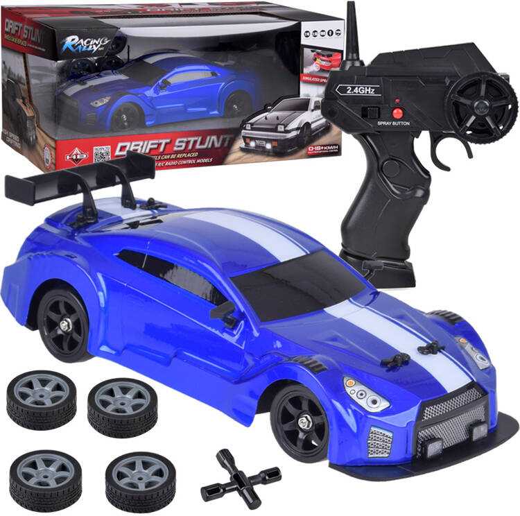Jokomisiada Nuotolinio valdymo automobilis RC Drift 4x4 su dūmų efektu LED apšvietimas RC0696