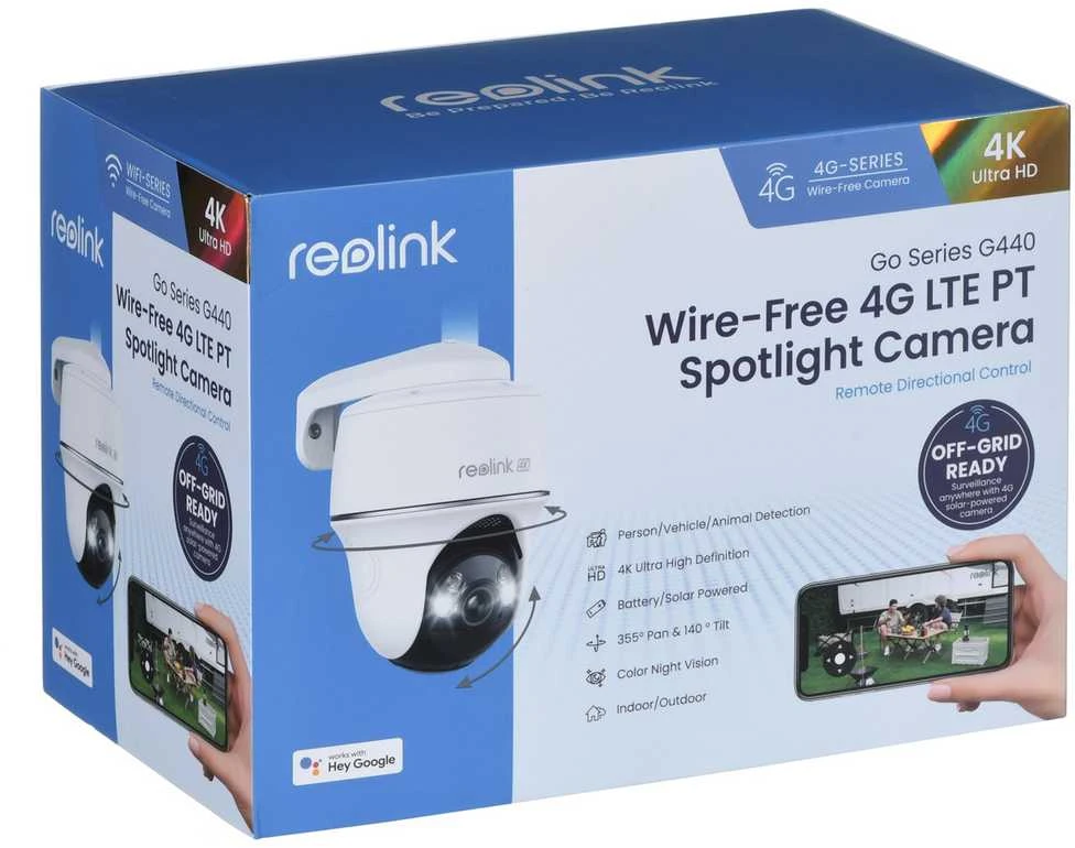 Išmani lauko apsaugos kamera Reolink Go Series G440