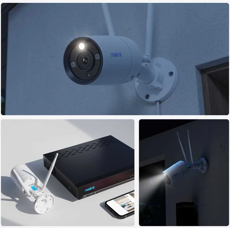 Reolink | 4K WiFi 6 stebėjimo kamera | W330 | Kulka | 8 MP | 4mm/F1.6 | IP67 | H.265 | „Micro SD“, maks. 512 GB