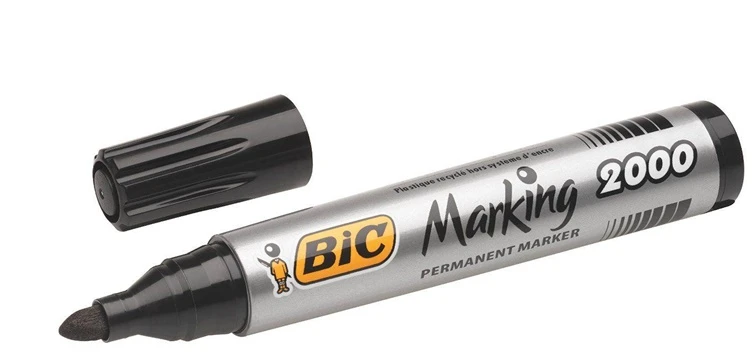 Bic Permanentinis žymeklis Eco 2000 2-5 mm, juodas, 1 vnt. 000095