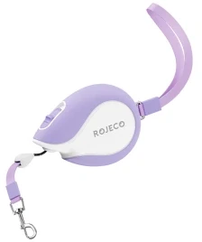Retractable pavadėlis Rojeco Mini Pet 3m (violetinė)