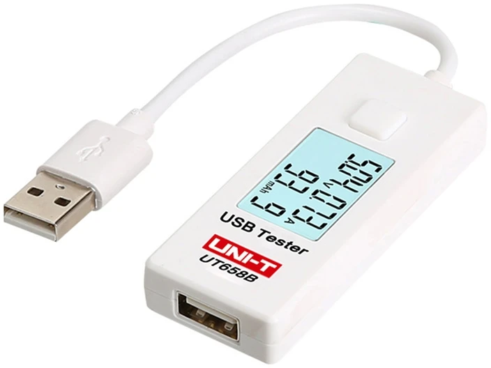 USB įtampos ir srovės matuoklis UT658B /UNI-T/