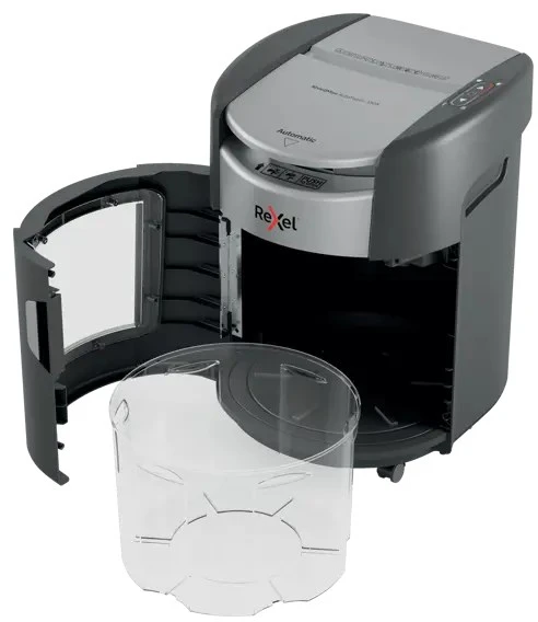 Rexel ShredMax AutoFeed+ 150X paper shredder, P4, 150 sheets, 15-litre waste bin