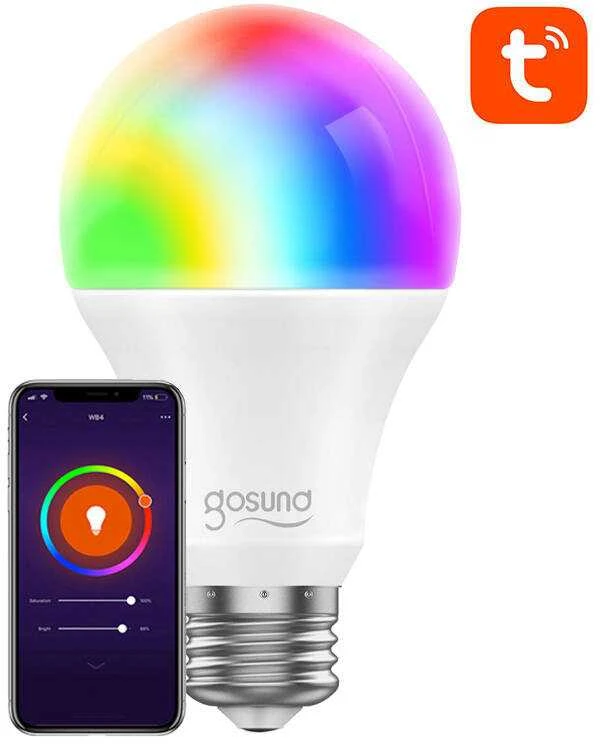 RGB Gosund WB4 8W 800lm Tuya smart LED bulb