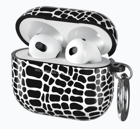 Richmond & Finch AirPods Pro dėklas, Juodas Croc