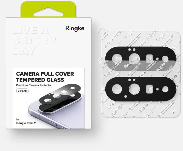 Ringke Camera Full Cover 2 vnt. for Google Pixel 11 - Juodas
