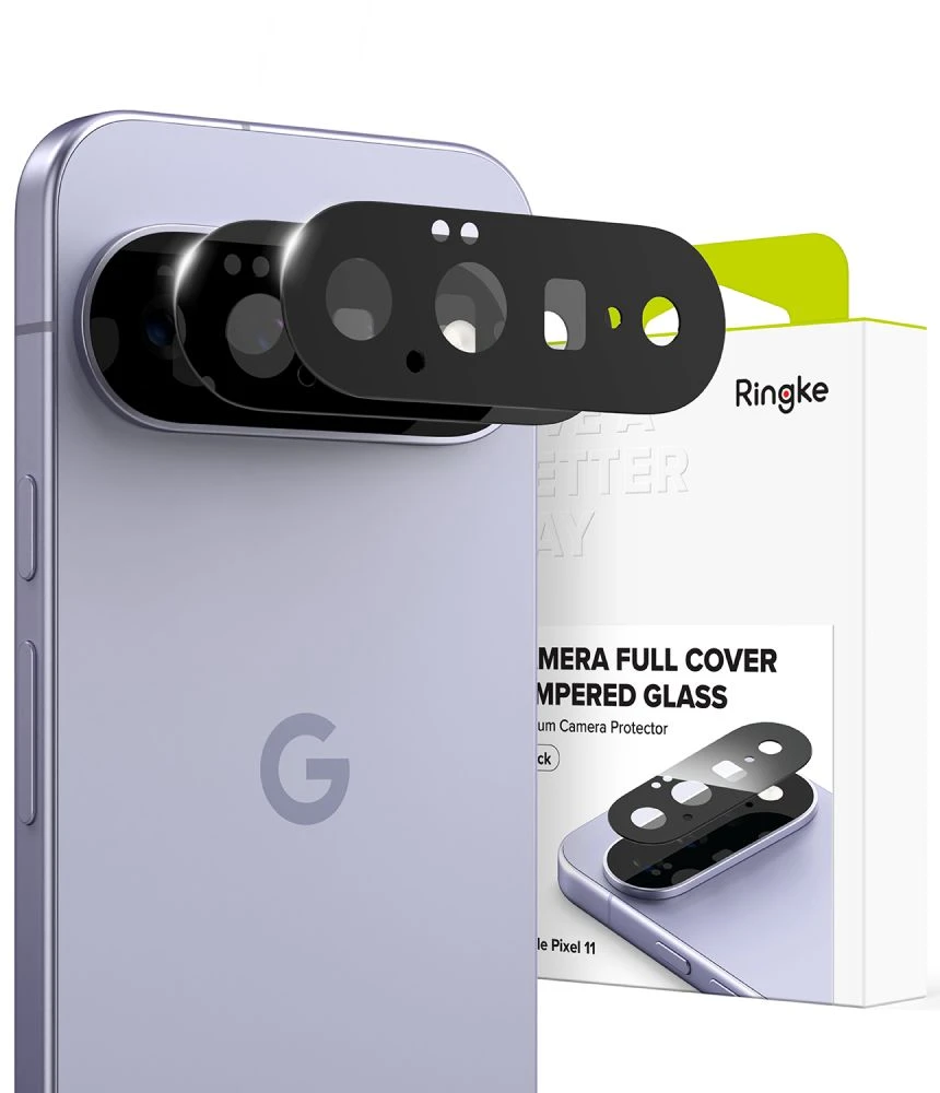 Ringke Camera Full Cover 2 vnt. for Google Pixel 11 - Juodas