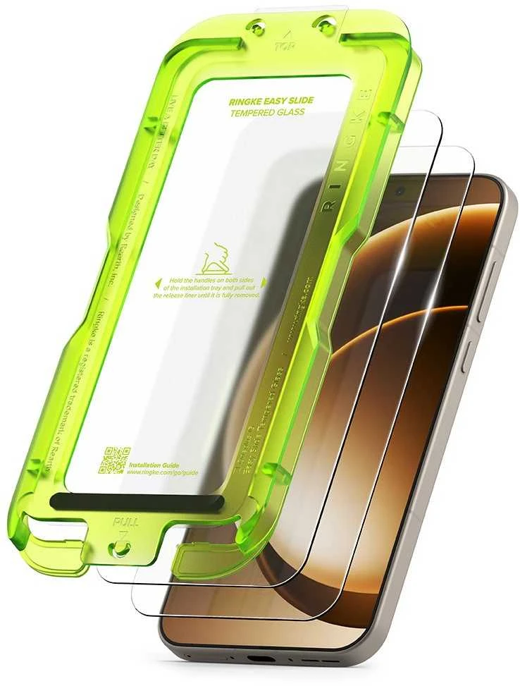 Apsauginis stiklas Ringke Easy Slide 2-pack OnePlus 15 skaidrus