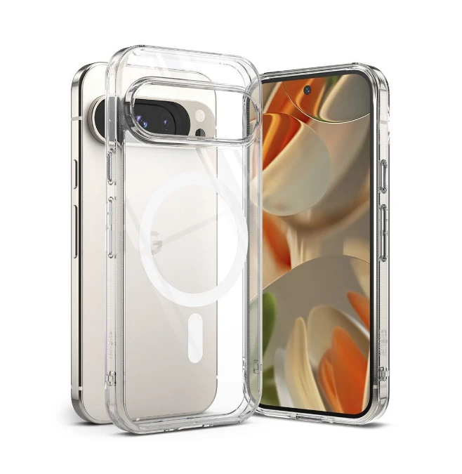 Ringke Fusion MagSafe dėklas Google Pixel 9 / 9 Pro - Skaidrus