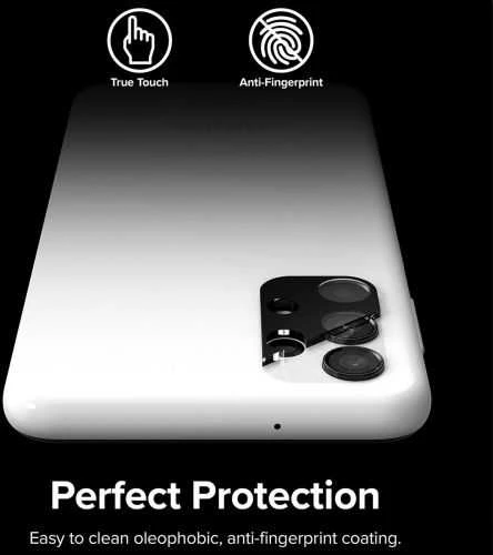 Ringke Galaxy A13 4G Camera Protector Full Cover Glass package (3 pcs) Juodas