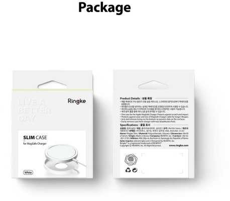 Ringke MagSafe charger Case Slim Matte Clear
