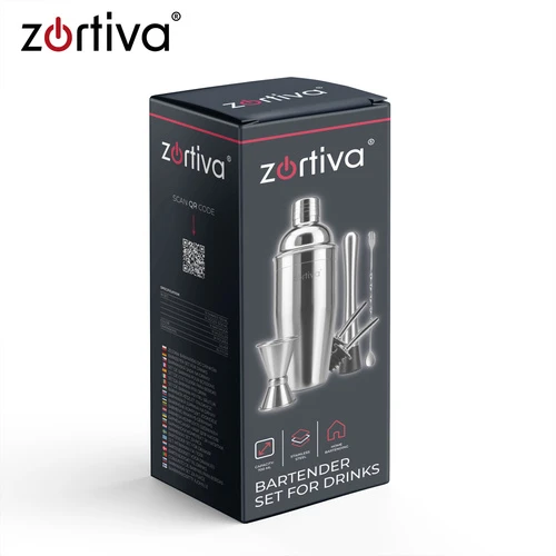 Rinkinys barmański do drinków Zortiva