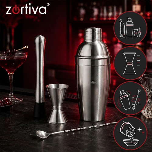 Rinkinys barmański do drinków Zortiva