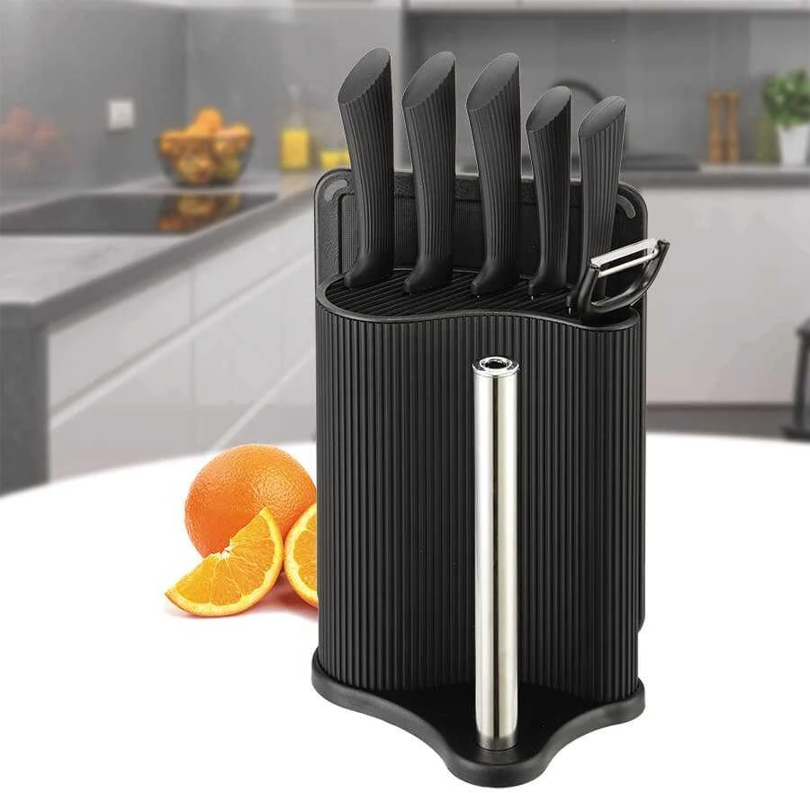 Kitchen cutting set MAESTRO MR-1413 Peilis set (MR-1413-Juodas) Juodas