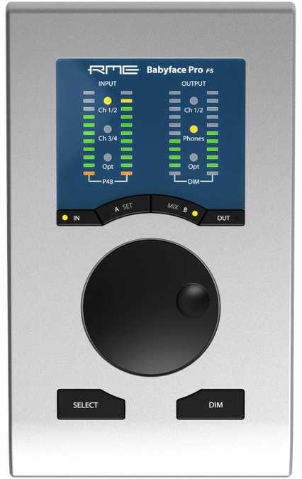 RME Babyface Pro FS – USB [12 IN / 12 OUT] garso sąsaja