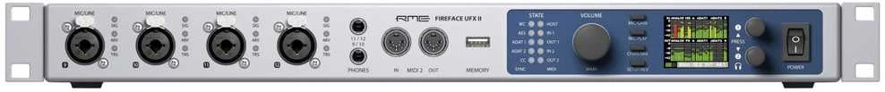 RME Fireface UFX II - USB [30 IN/ 30 OUT] garso sąsaja