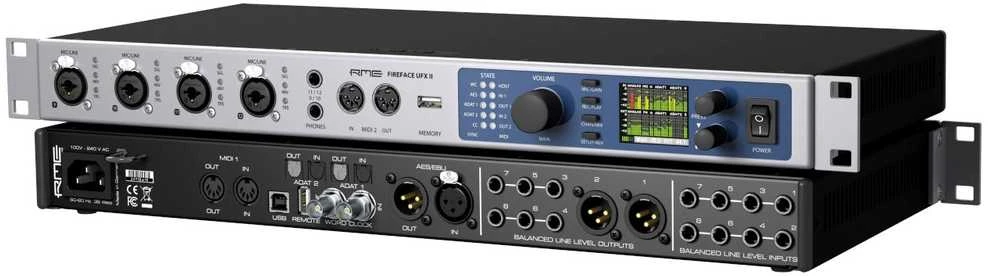 RME Fireface UFX II - USB [30 IN/ 30 OUT] garso sąsaja