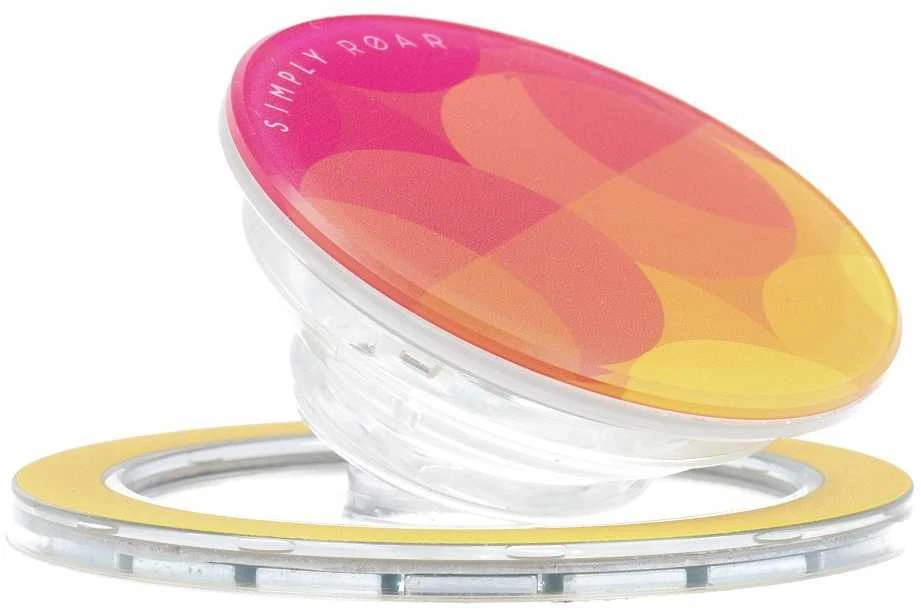 Dėklas Oranžinis ROAR ACRYLIC POP TOK compatible with MagSafe Oranžinis / Rožinė