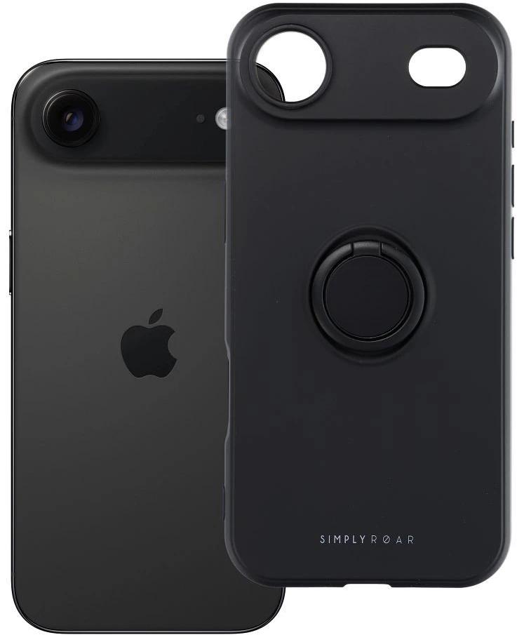 „Roar Amber“ dėklas – skirtas „iPhone 17 Air“ (juodas)
