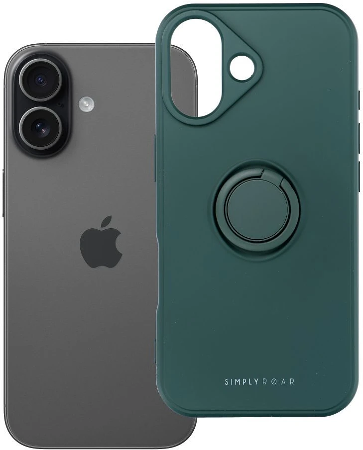 „Roar Amber“ dėklas – skirtas „iPhone 17“ Žalias