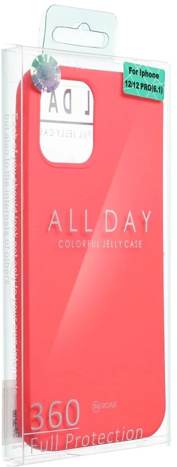 Dėklas ROAR case ALL DAY COLORFUL JELLY for IPHONE 18 Pro Max / 17 Pro Max peach pink