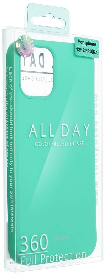 Dėklas ROAR case ALL DAY COLORFUL JELLY for IPHONE 18 Pro Max / 17 Pro Max mint