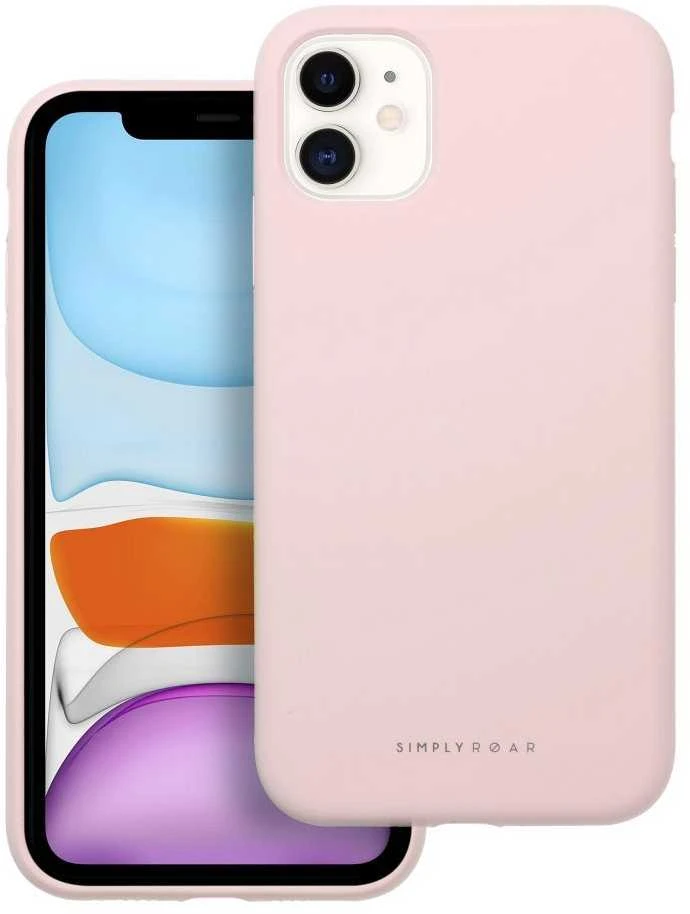 ROAR dėklas CLOUD SKIN, skirtas IPHONE 11 Light Rožinė