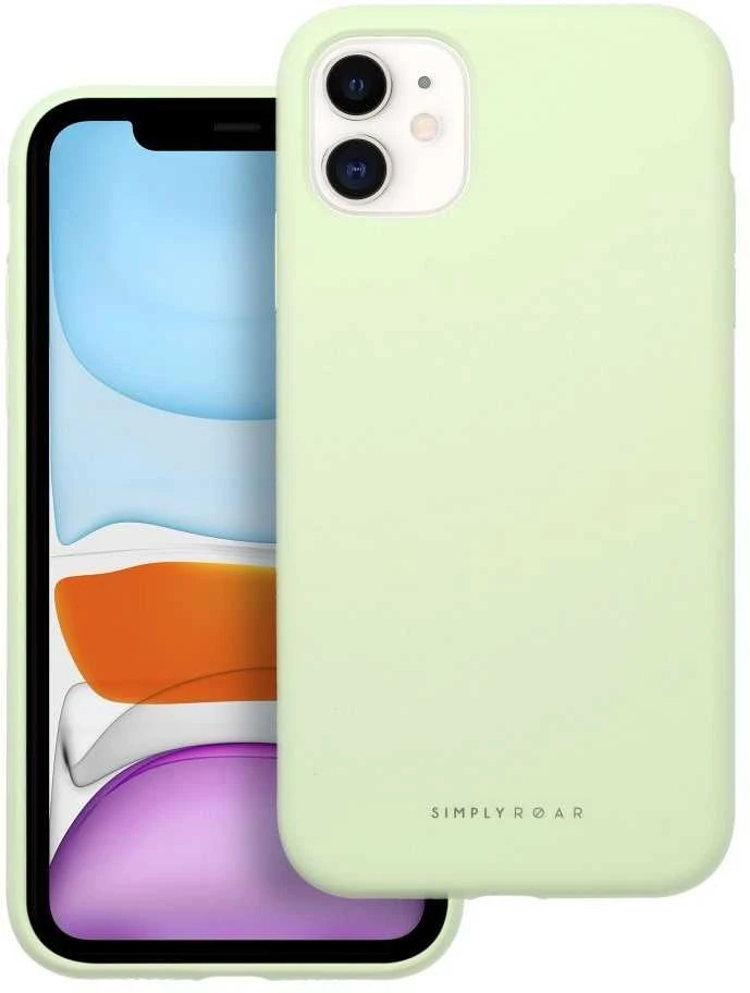 ROAR dėklas CLOUD SKIN, skirtas IPHONE 11 Light žalias