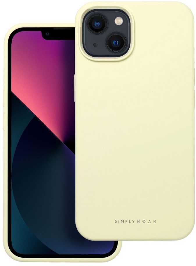 ROAR dėklas CLOUD SKIN, skirtas IPHONE 13 Light Geltona