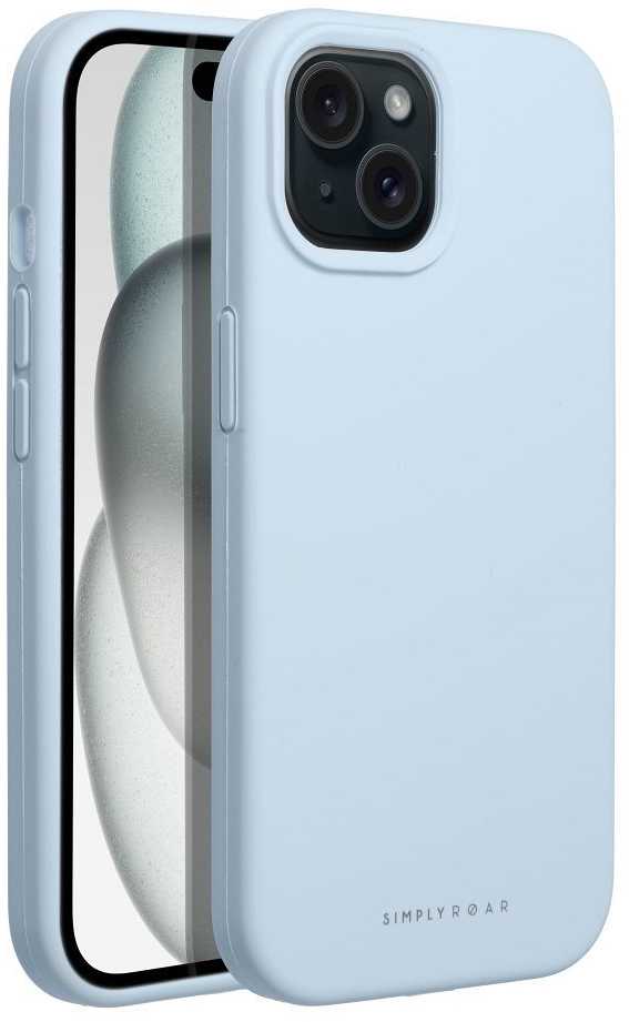 ROAR dėklas CLOUD SKIN, skirtas IPHONE 15 Light Mėlyna