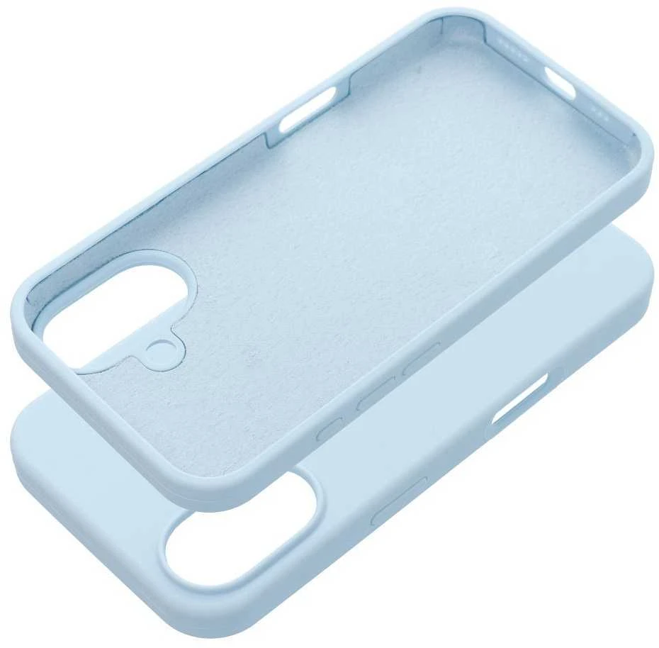 ROAR dėklas CLOUD SKIN, skirtas IPHONE 16 Light Mėlyna