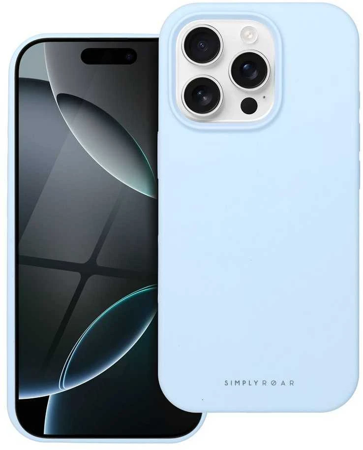 ROAR dėklas CLOUD SKIN, skirtas IPHONE 16 Pro Light Mėlyna