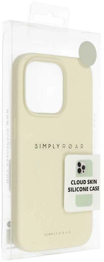 ROAR dėklas CLOUD SKIN, skirtas IPHONE 16 Pro Max Light Geltona