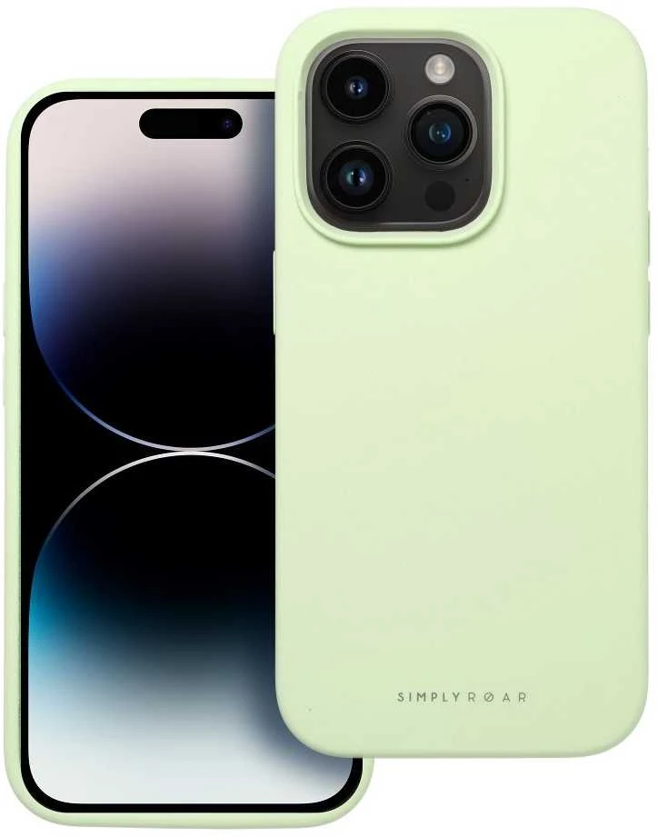 ROAR dėklas CLOUD SKIN IPHONE 16e Light žalias