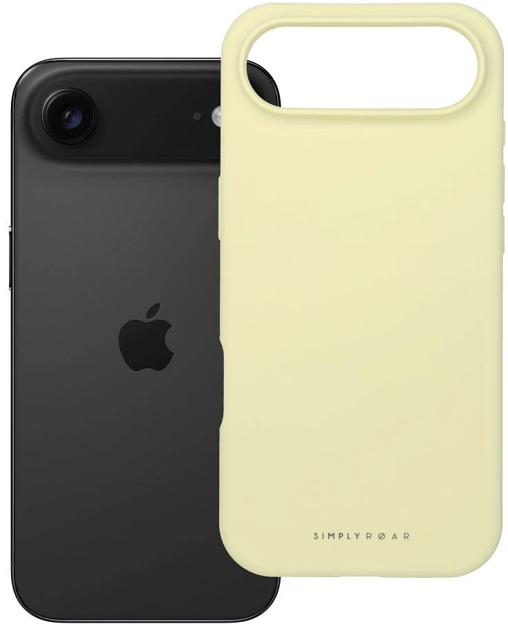 ROAR dėklas CLOUD SKIN, skirtas IPHONE 17 Air Light Geltona