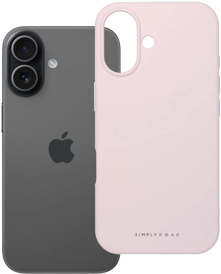 ROAR dėklas CLOUD SKIN IPHONE 17 telefonui Light Rožinė