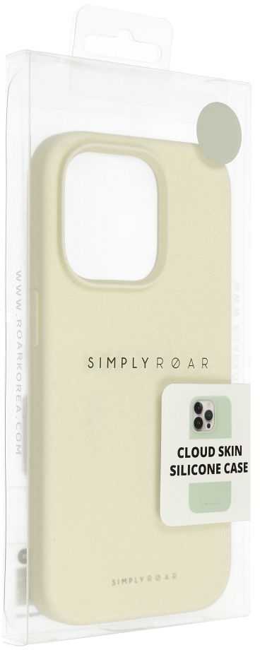 ROAR dėklas CLOUD SKIN IPHONE 17 Pro / 18 Pro šviesiai geltonas