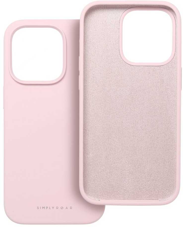 Dėklas ROAR case CLOUD SKIN for IPHONE 17 Pro Light Rožinė