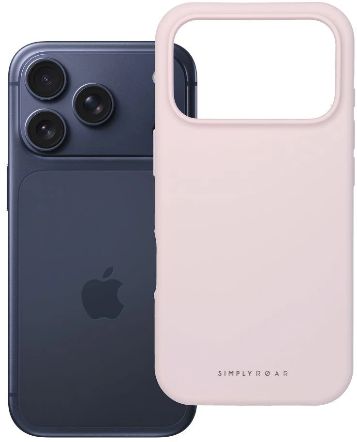 Dėklas ROAR case CLOUD SKIN for IPHONE 17 Pro Light Rožinė