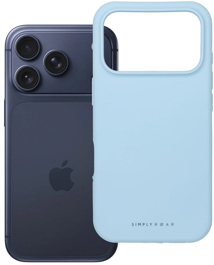 ROAR dėklas CLOUD SKIN IPHONE 17 Pro Light Mėlyna