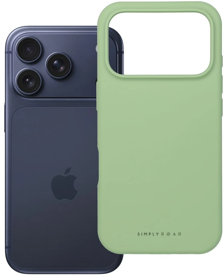 ROAR dėklas CLOUD SKIN IPHONE 17 Pro / 18 Pro Light žalias
