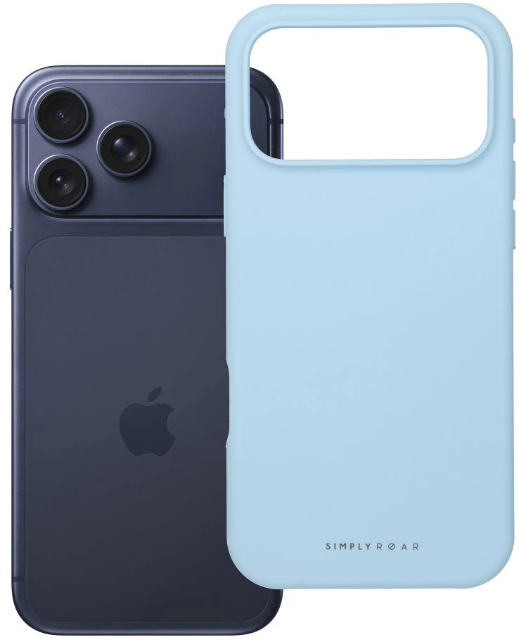 ROAR dėklas CLOUD SKIN, skirtas IPHONE 17 Pro Max / 18 Pro Max Light Mėlyna
