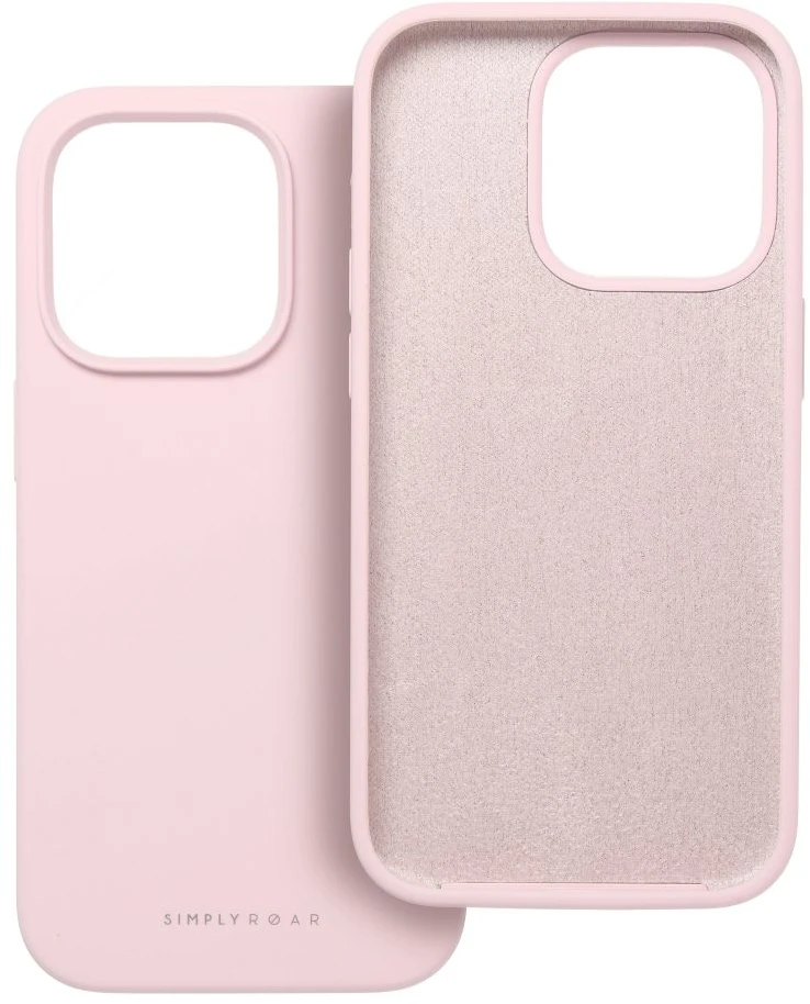 Dėklas ROAR case CLOUD SKIN for IPHONE 18 Pro / 17 Pro Light Rožinė